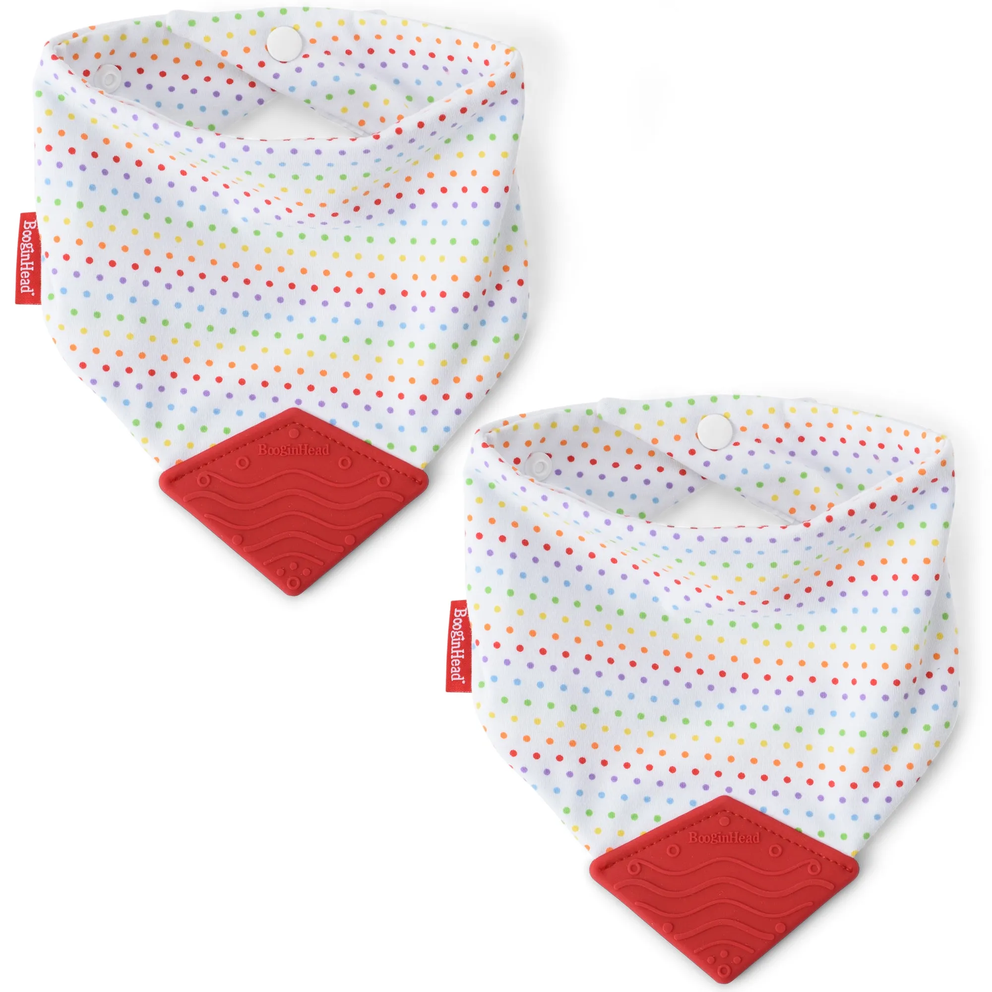 NEW! 2-Pack Bandana Teether Bibs