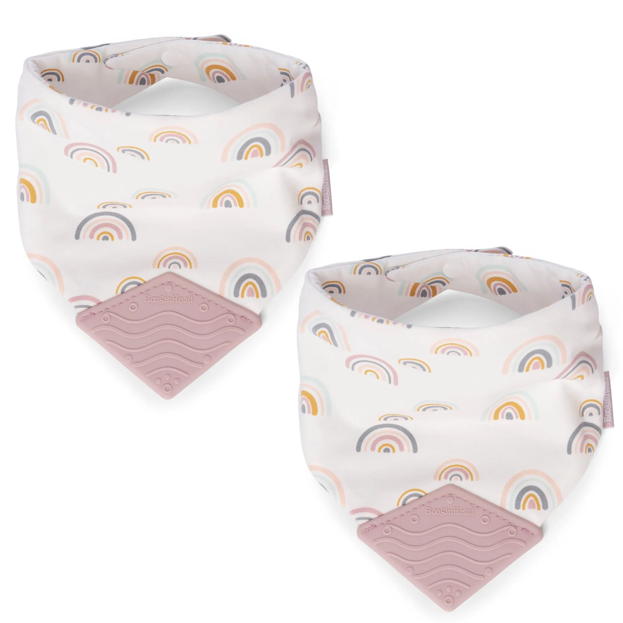 NEW! 2-Pack Bandana Teether Bibs