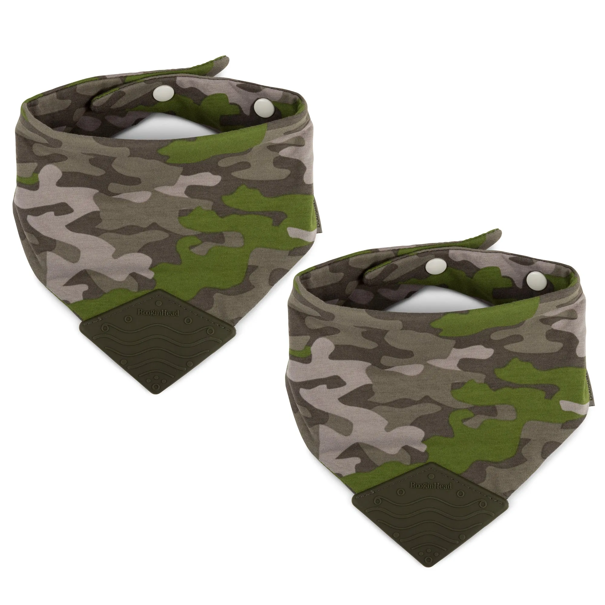 NEW! 2-Pack Bandana Teether Bibs