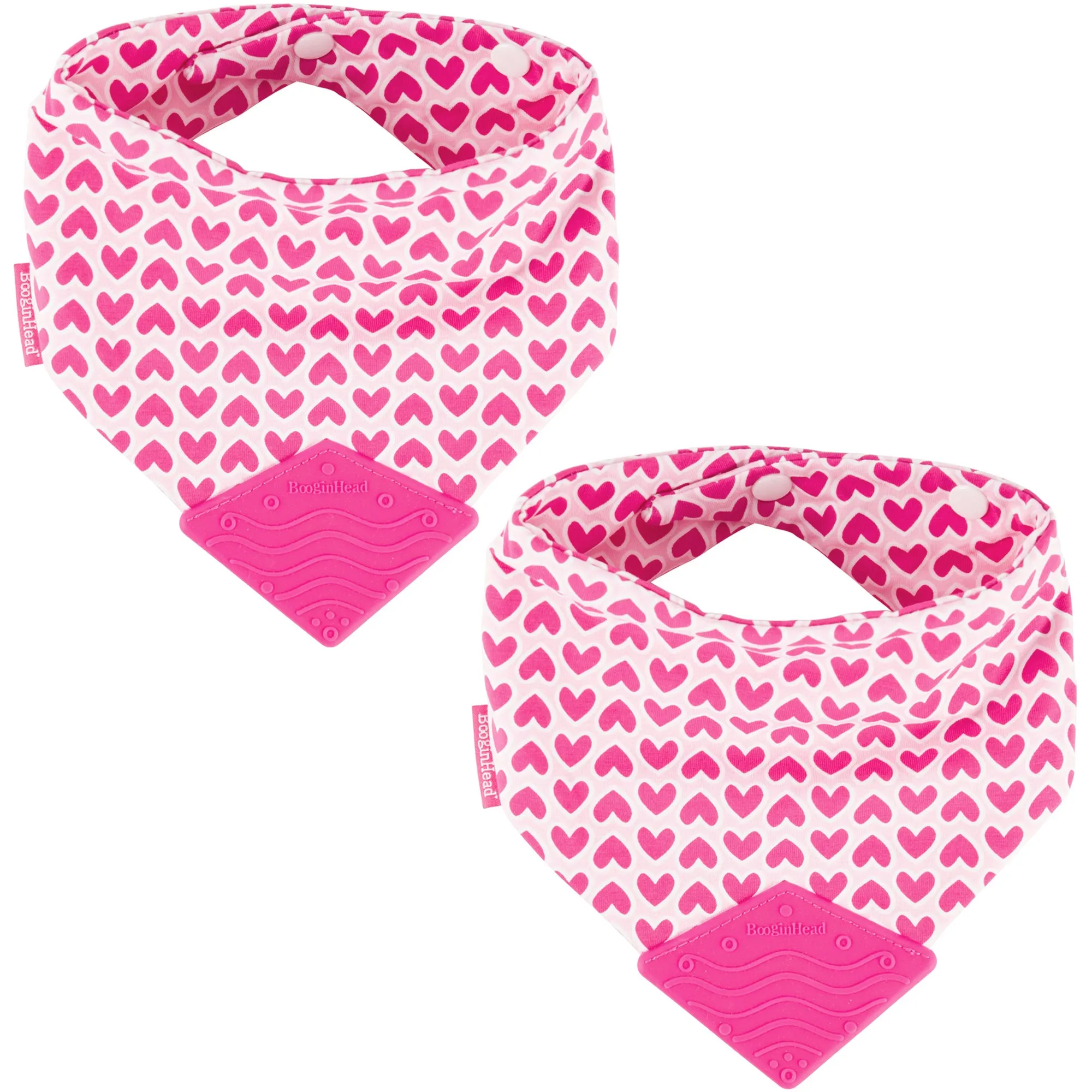 NEW! 2-Pack Bandana Teether Bibs