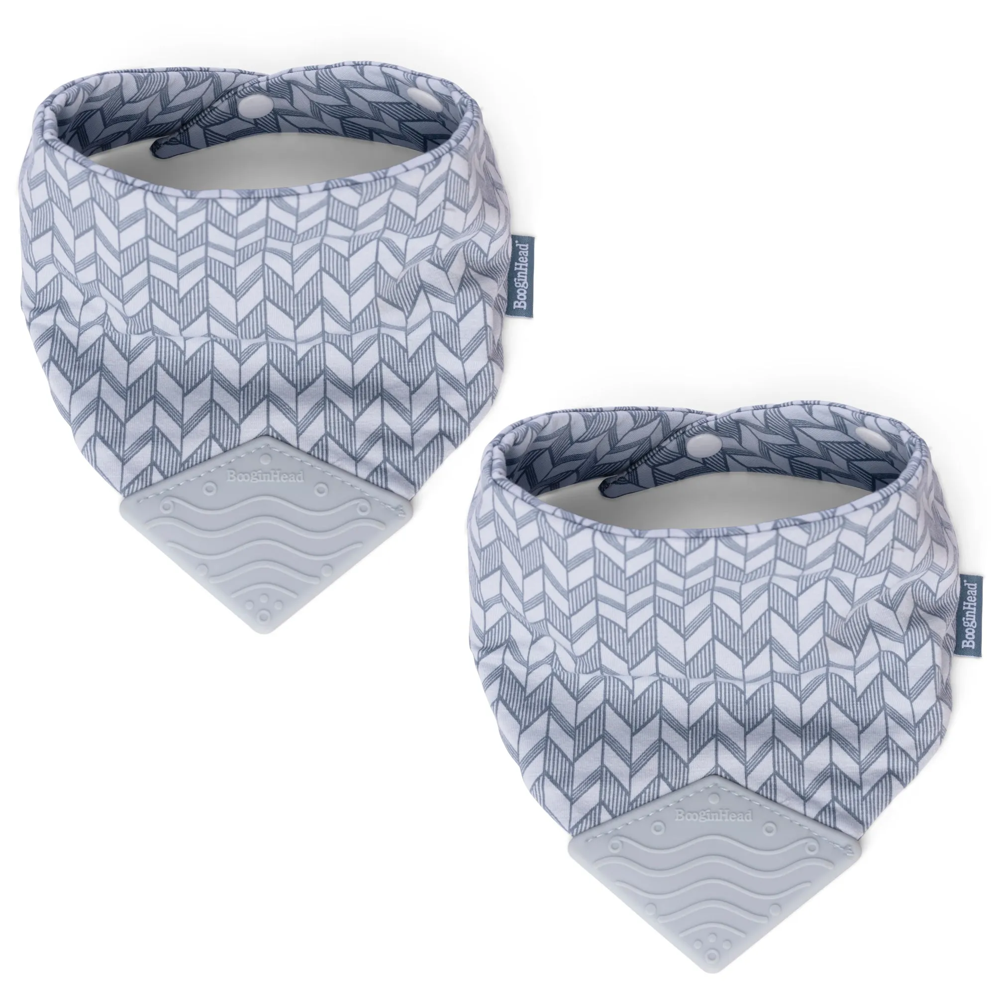 NEW! 2-Pack Bandana Teether Bibs
