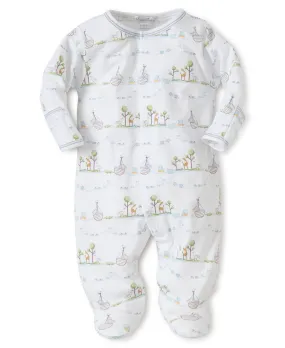 Noah's Ark Footie - Blue