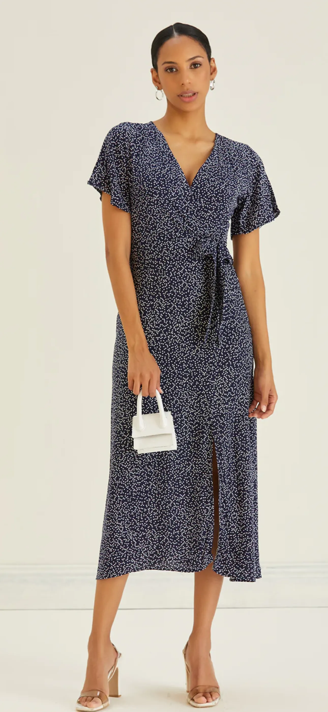 Polly Polka Dot Midi Dress