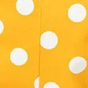 Retro Style Mustard & White Polka Dot Romper