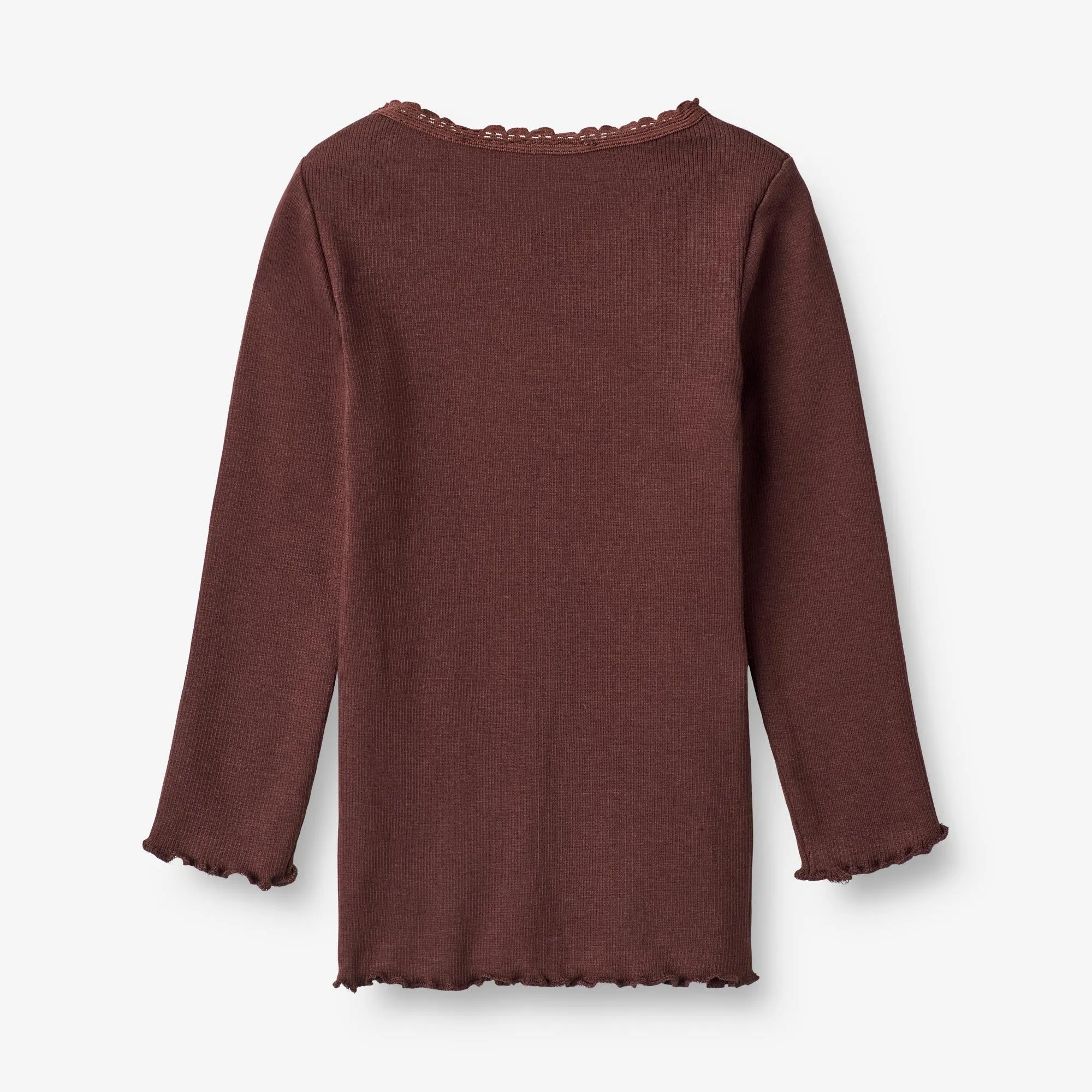 Rib T-Shirt Reese | Baby - aubergine