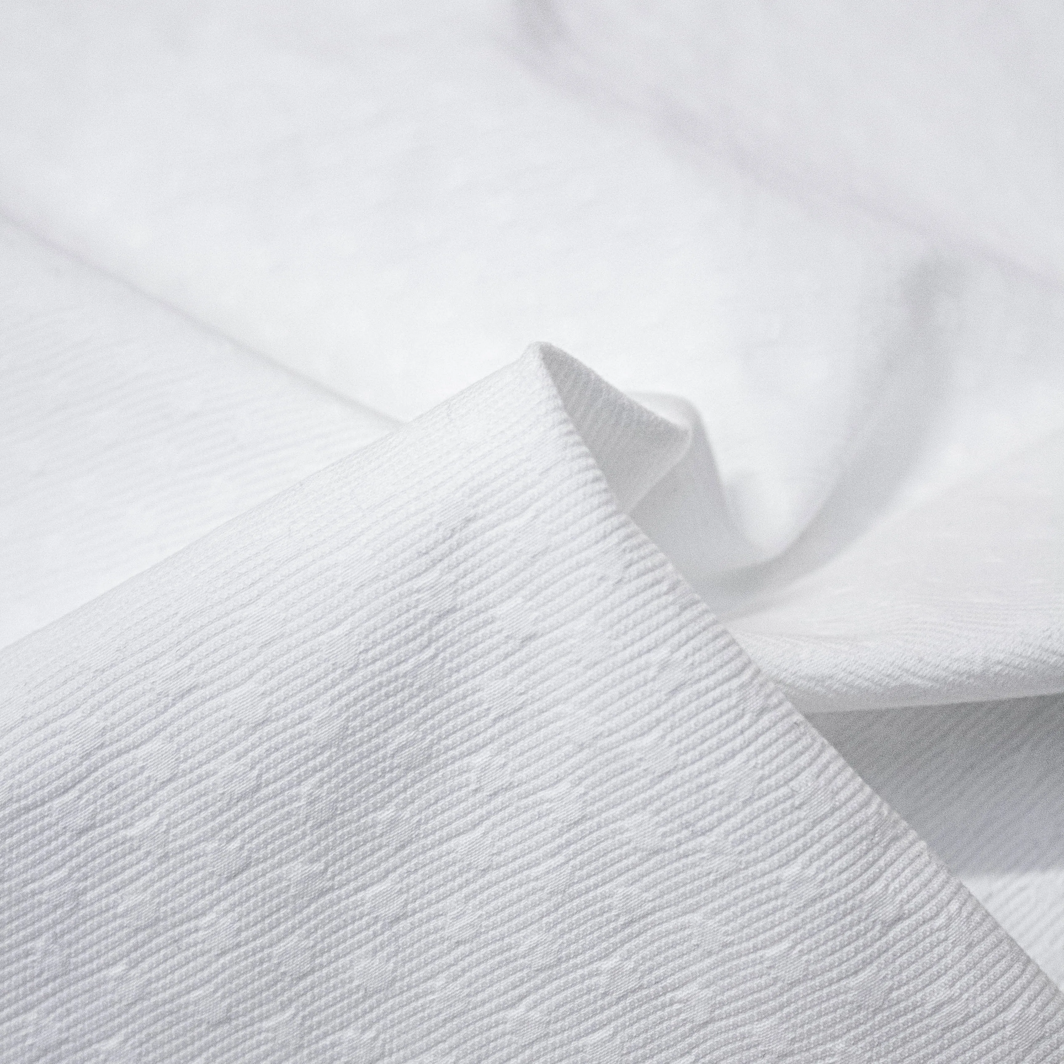 Saamir Off White Polka Dot Cotton Jacquard