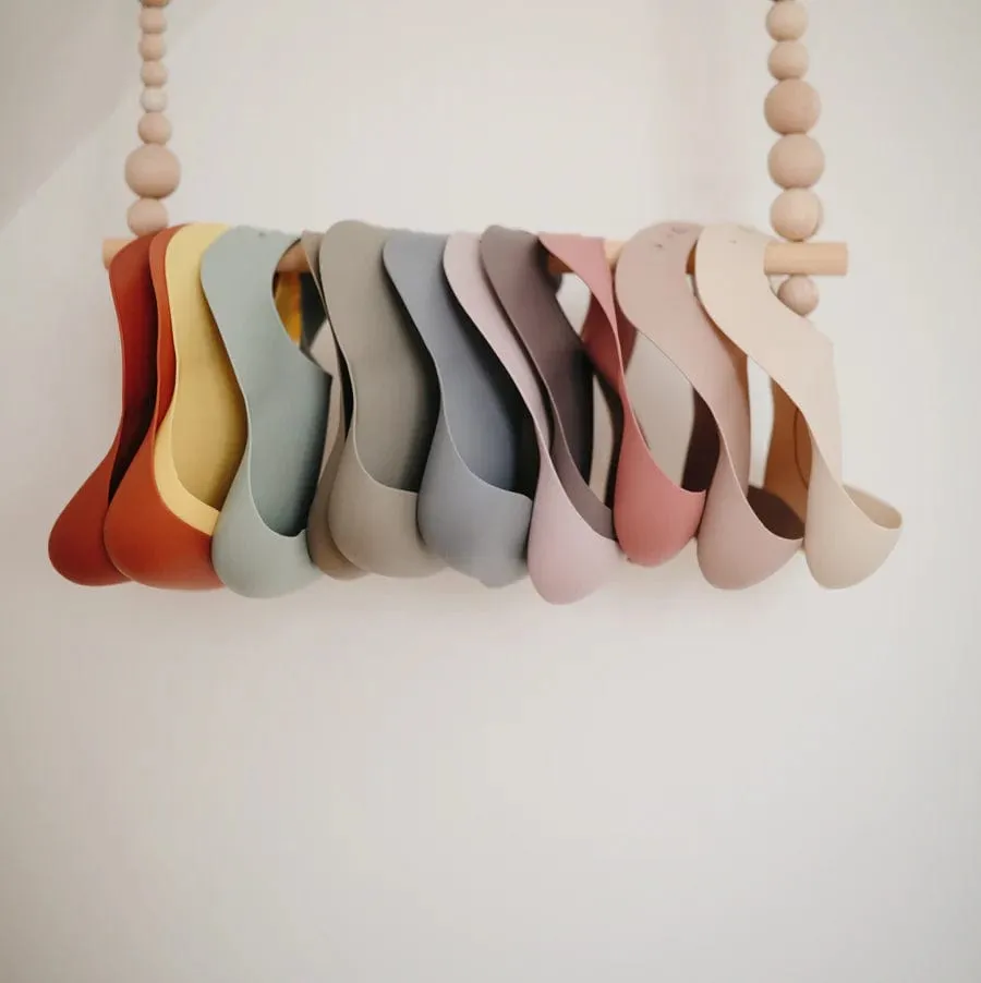 Silicone Baby Bib (Blush)