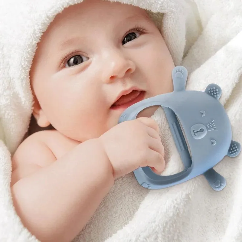 Silicone Baby Teether – Safe, Soothing, Easy to Hold