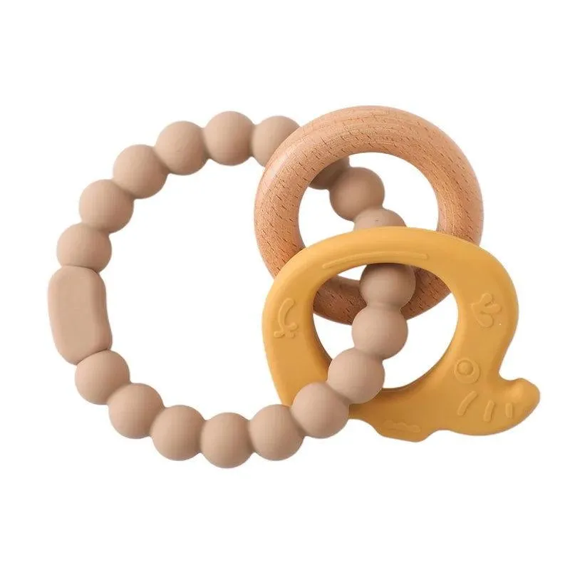 Silicone Baby Teether – Safe, Soothing, Easy to Hold