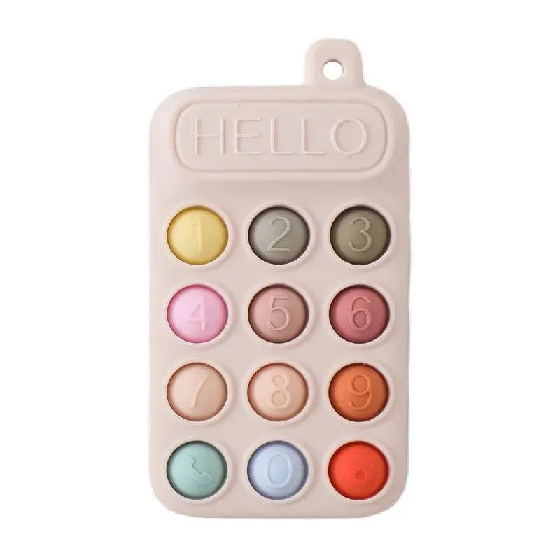 Silicone Baby Teether – Safe, Soothing, Easy to Hold