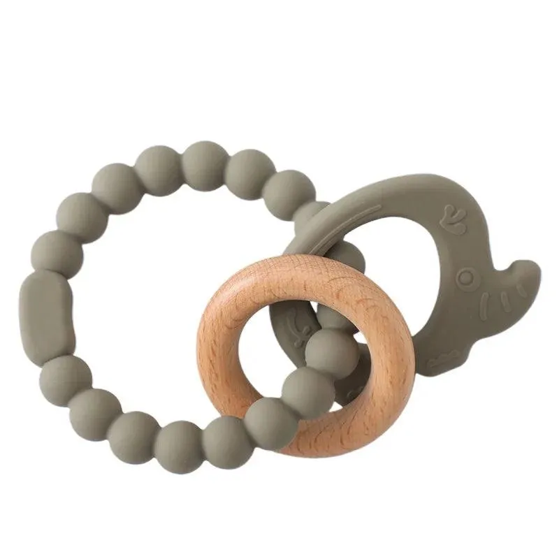 Silicone Baby Teether – Safe, Soothing, Easy to Hold