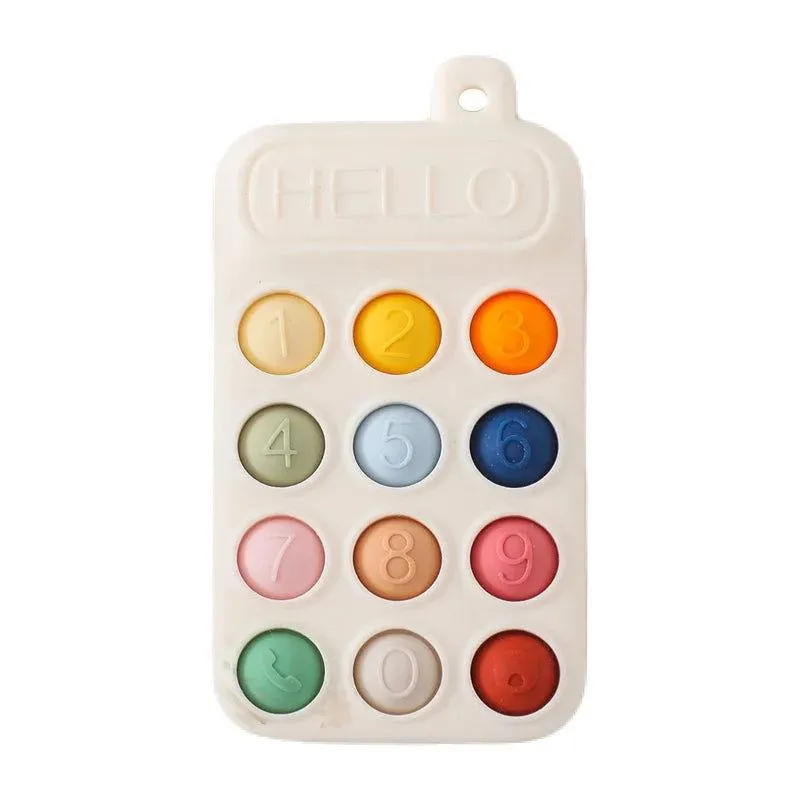 Silicone Baby Teether – Safe, Soothing, Easy to Hold
