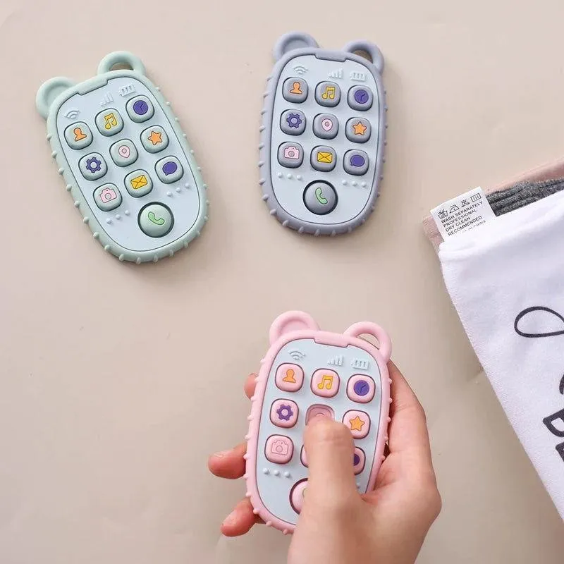 Silicone Baby Teether – Safe, Soothing, Easy to Hold