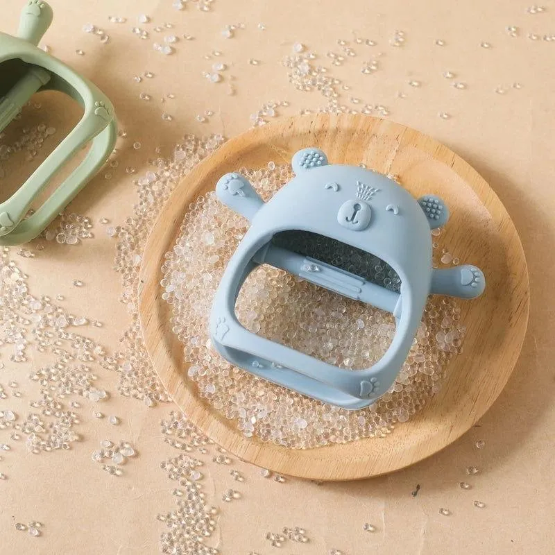 Silicone Baby Teether – Safe, Soothing, Easy to Hold