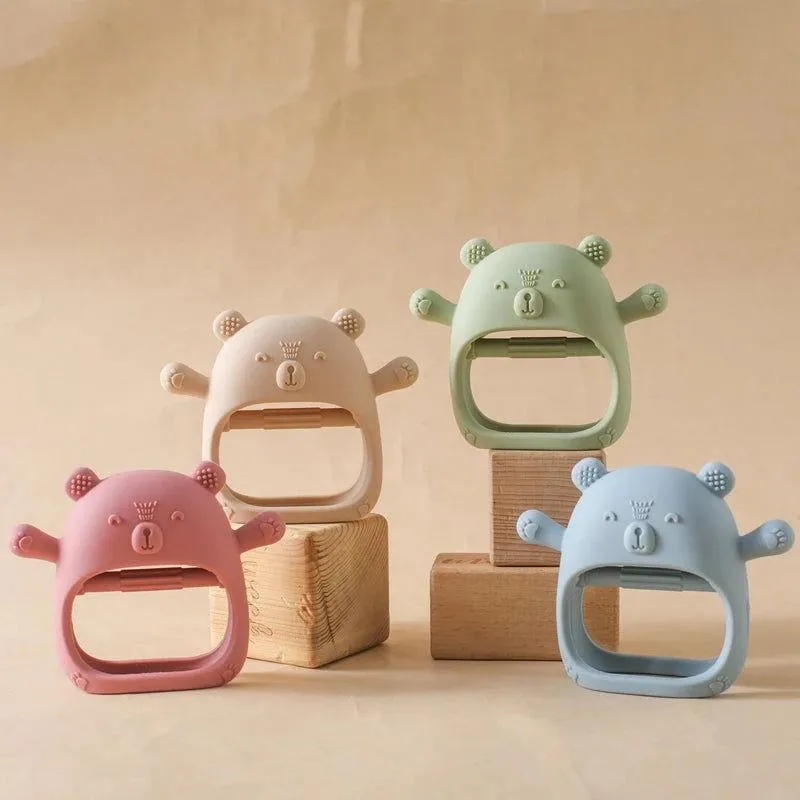 Silicone Baby Teether – Safe, Soothing, Easy to Hold