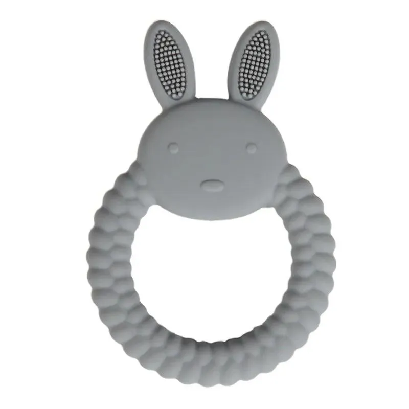 Silicone Baby Teether – Safe, Soothing, Easy to Hold