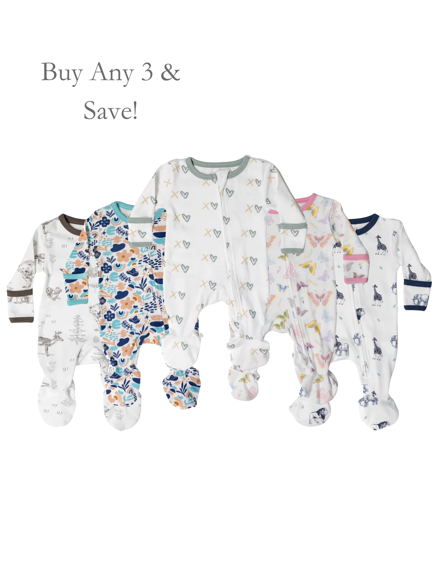 Sleep & Play Footie Pajama Bundle - Buy 3 & Save