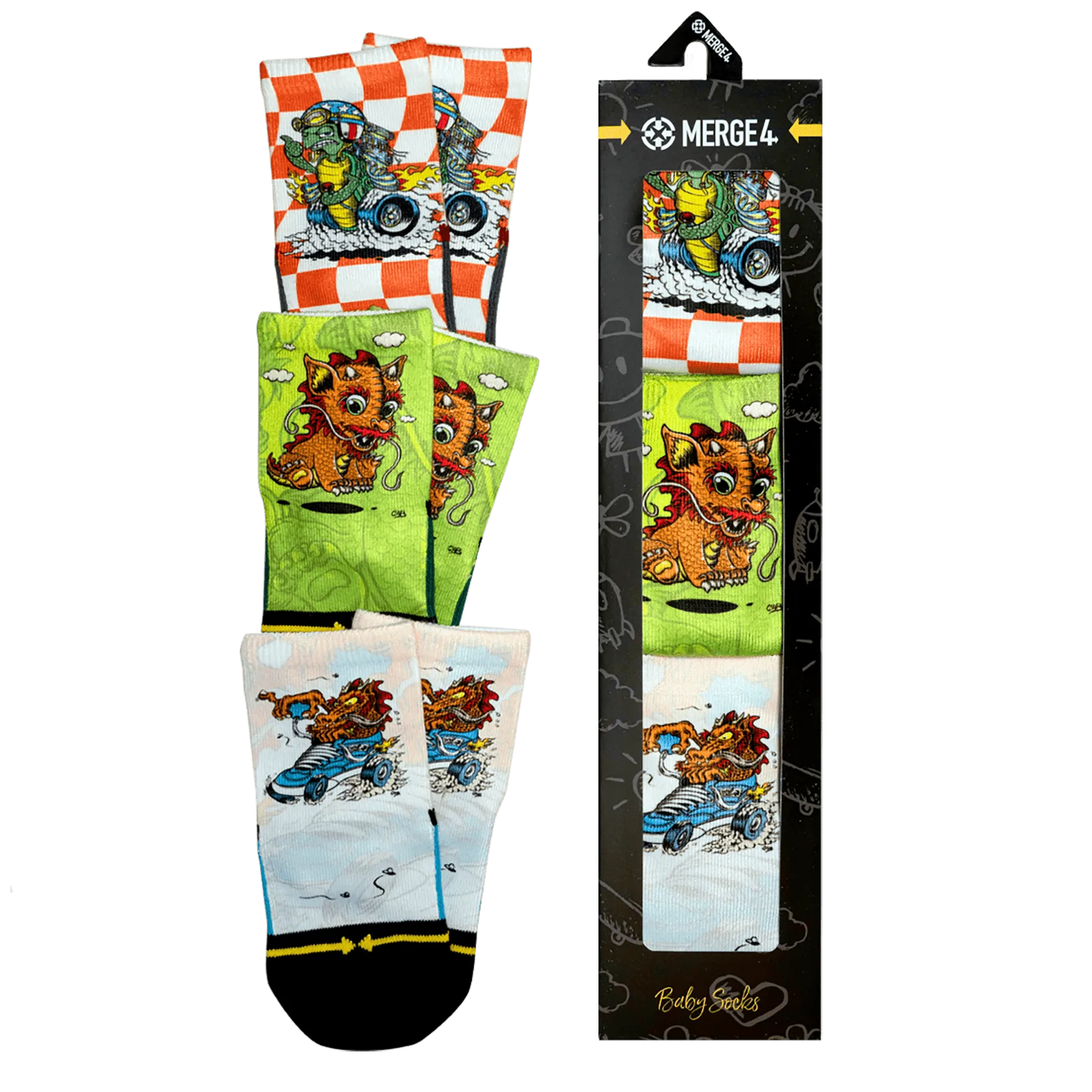 Steve Caballero Baby Socks 3 Pack