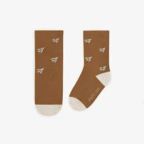 The Bird Socks - Brown - BABY