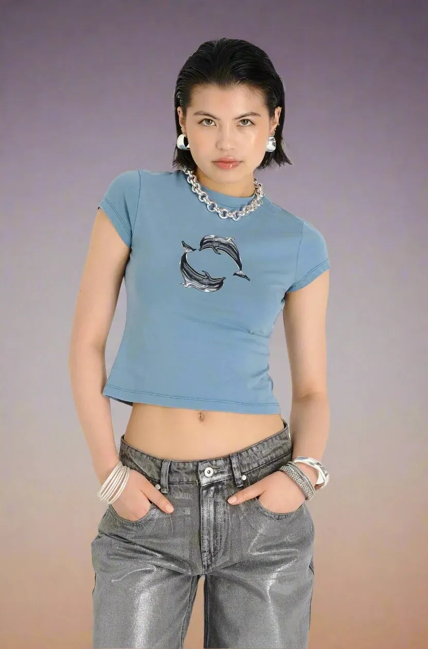 The Ragged Priest Delphine Baby Tee