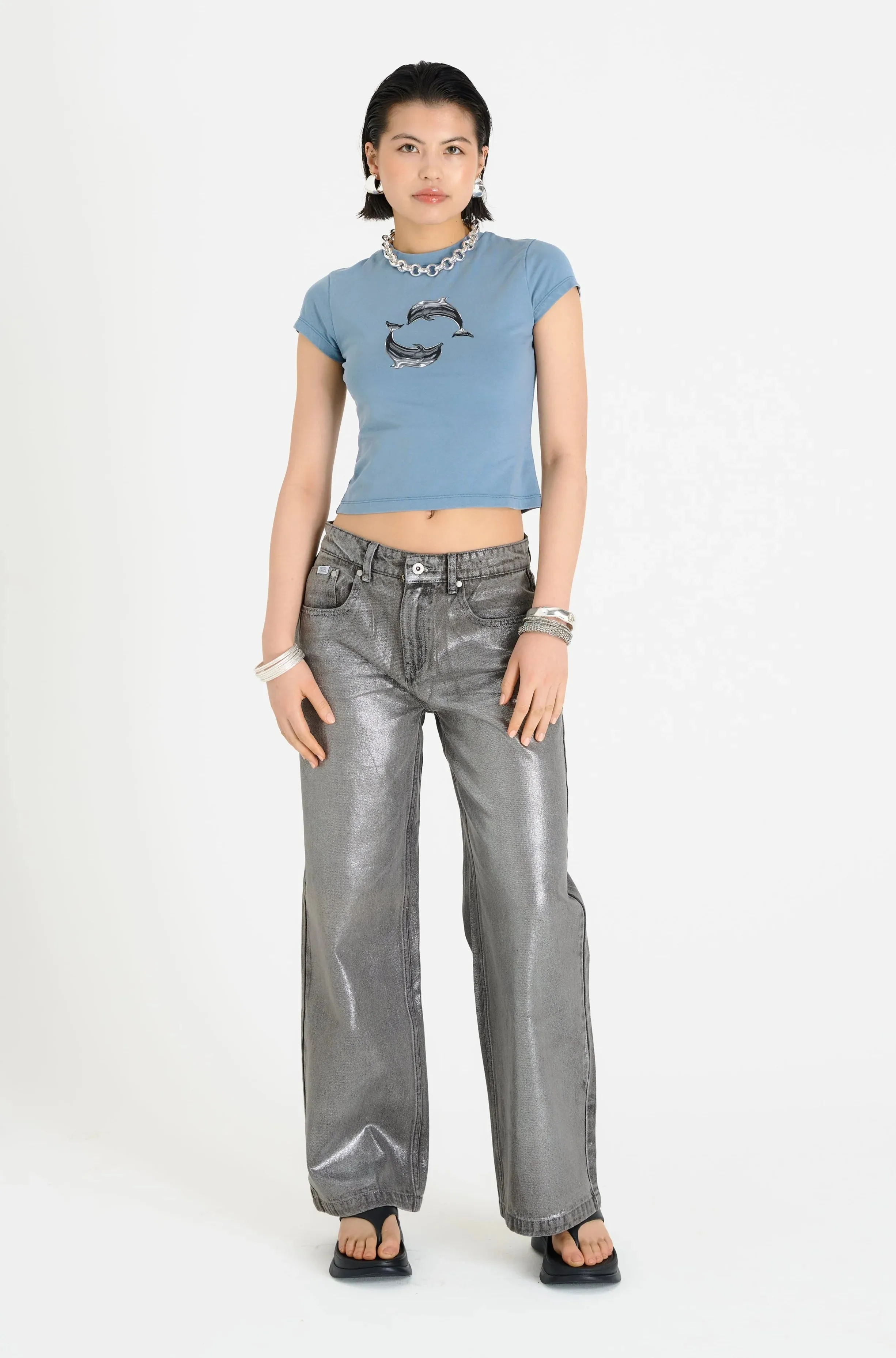 The Ragged Priest Delphine Baby Tee