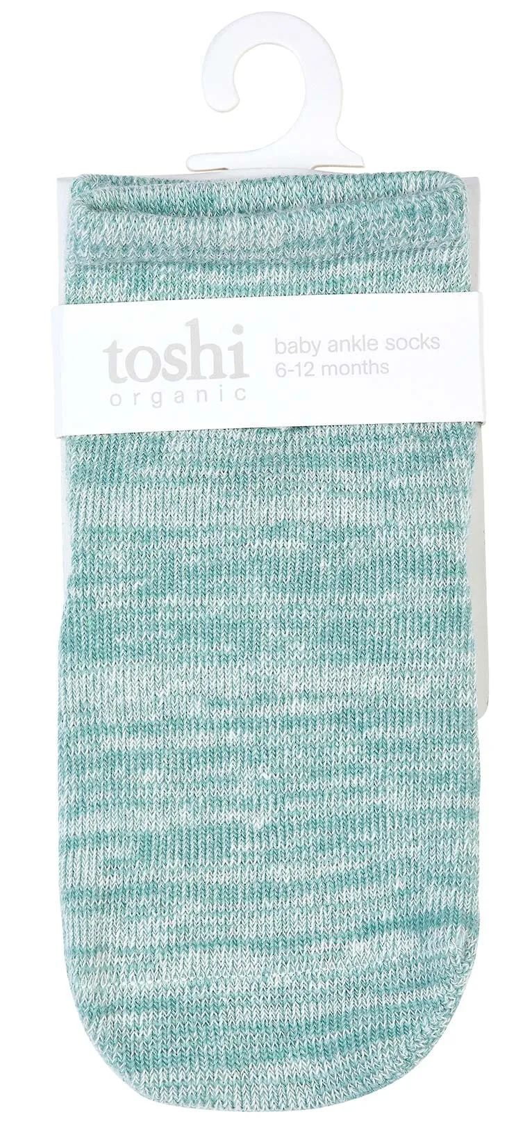 Toshi Organic Ankle Marle Sock - Jade