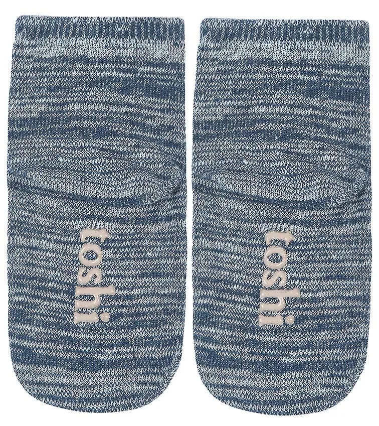 Toshi Organic Ankle Marle Sock - Midnight