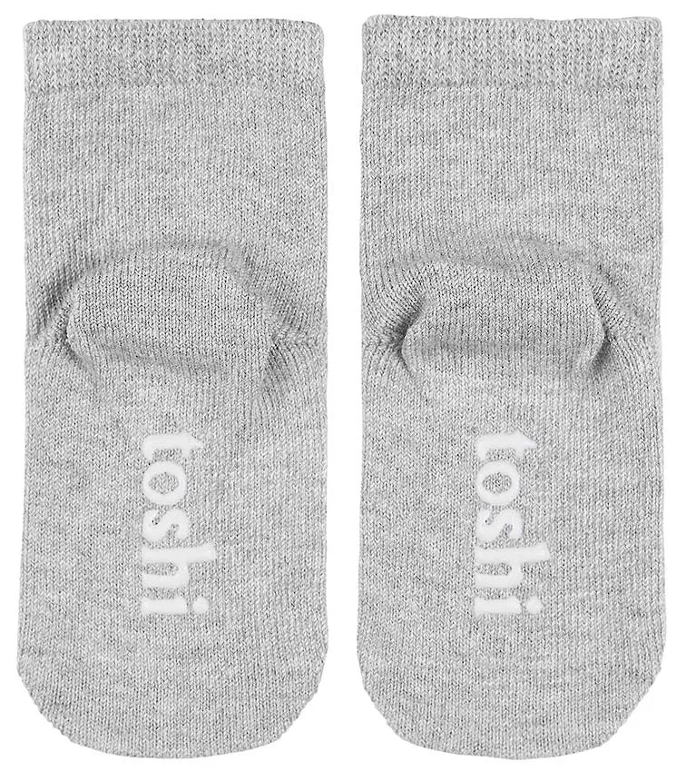 Toshi Organic Dreamtime Ankle Socks - Ash