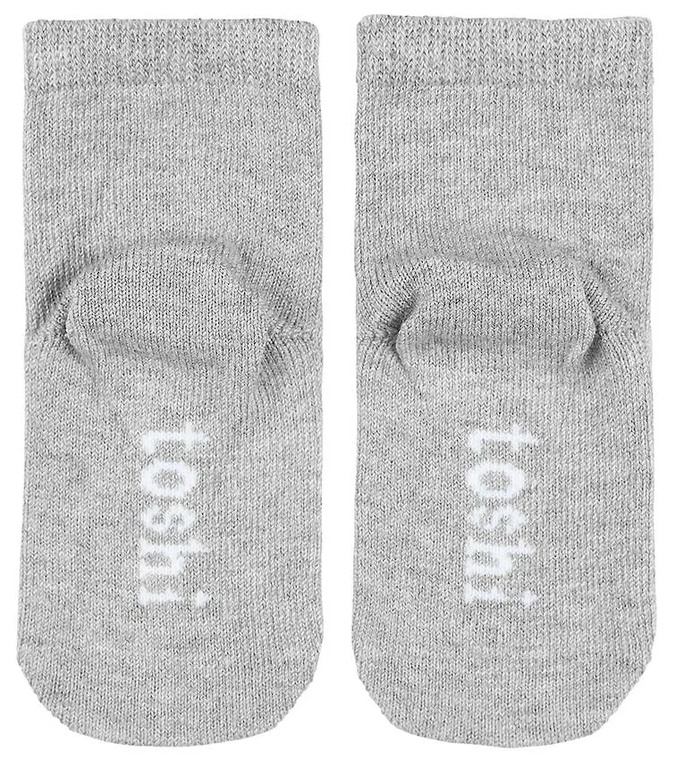 Toshi Organic Dreamtime Ankle Socks - Ash