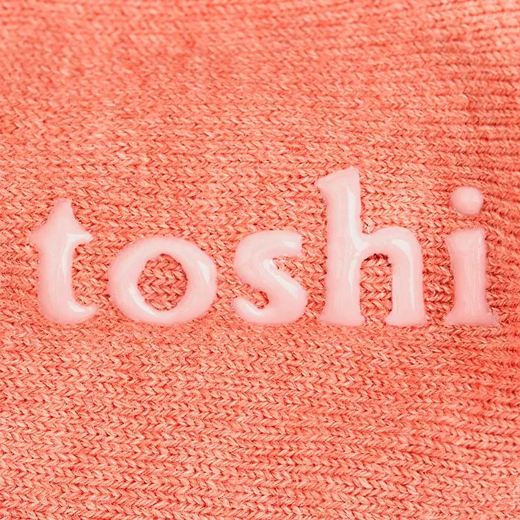Toshi Organic Dreamtime Socks Knee - Coral