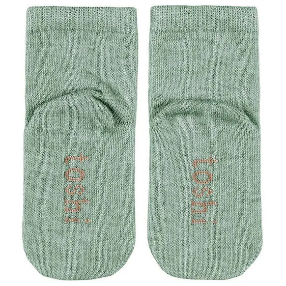 Toshi Organic Socks Ankle Dreamtime Jade