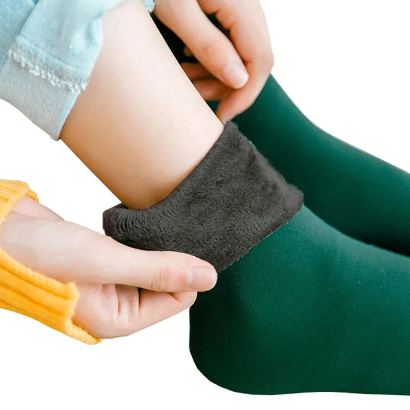 Velvet Women Winter Warm Thick Thermal Socks