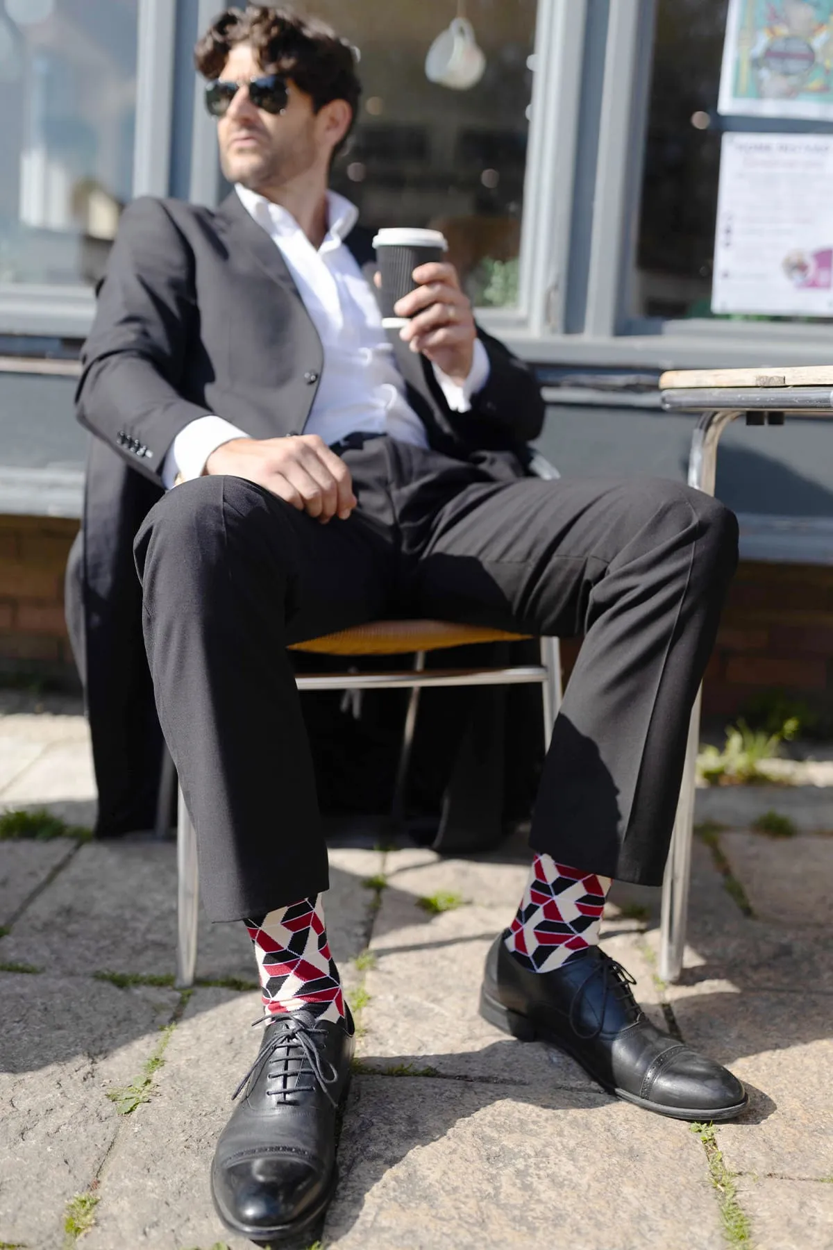 Vertex Men's Socks - Red