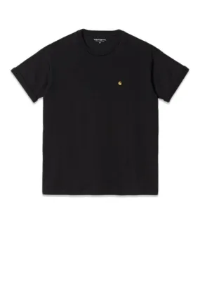 W' S/S Chase T-Shirt - Black / Gold