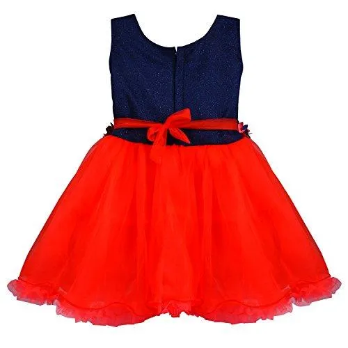 Wish Karo baby girls Party Wear Frock Dress DN fr1005tnw