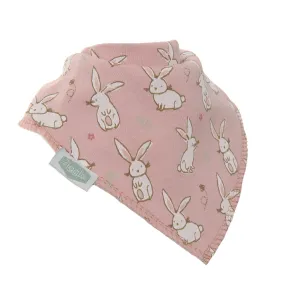 Ziggle Bib - Bunnies On Pink