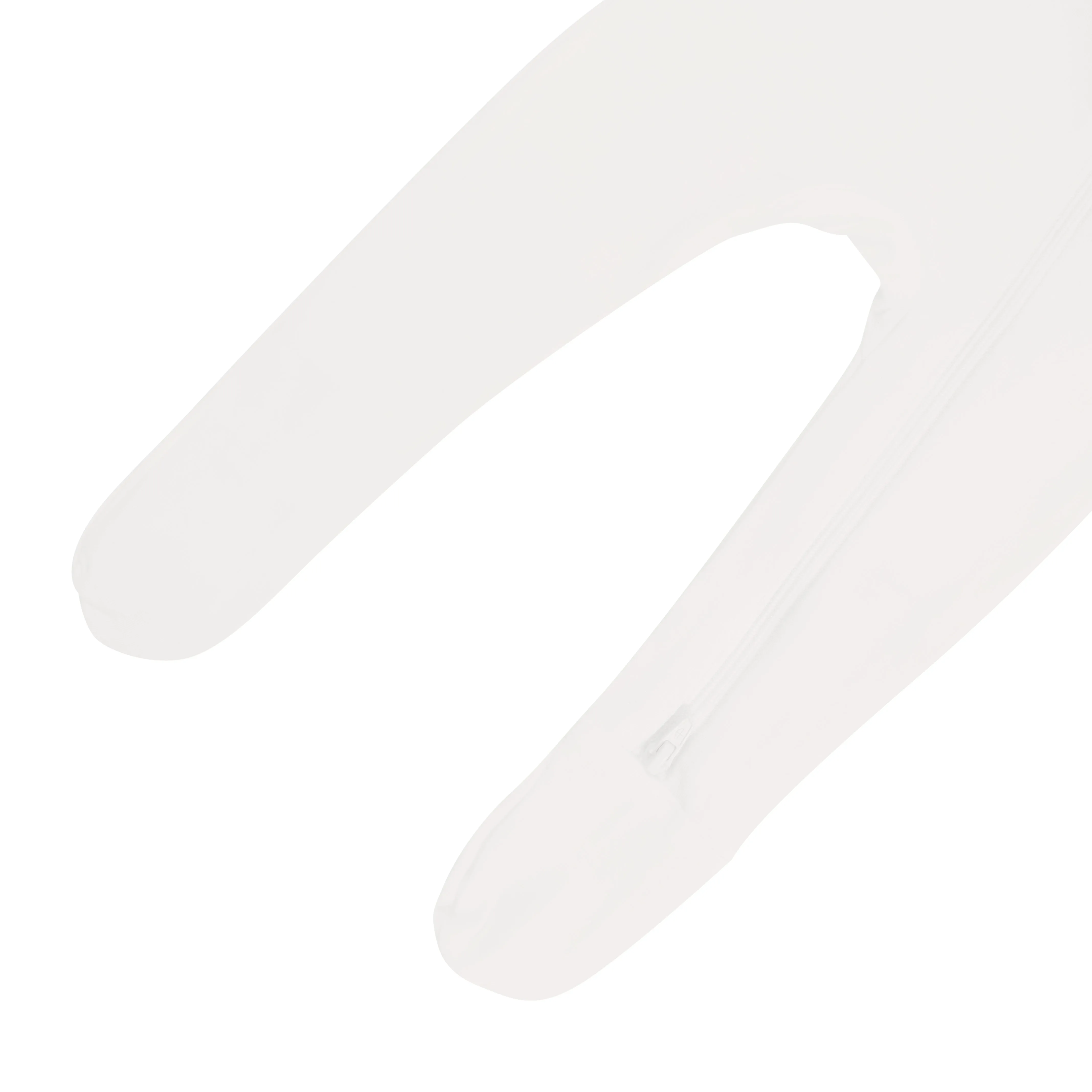 Zippered Footie in Cloud